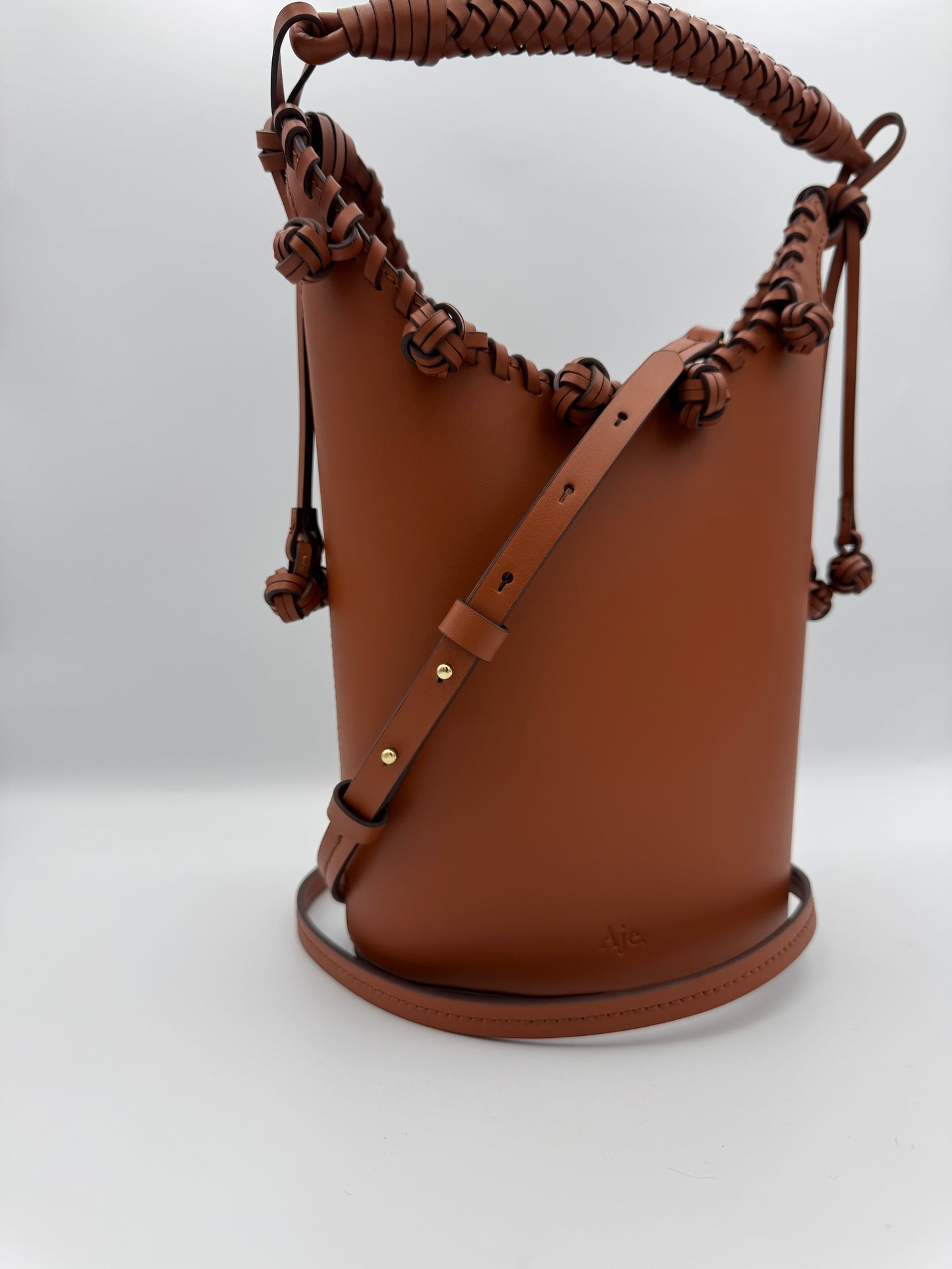 AJE Tesselate Bucket Bag