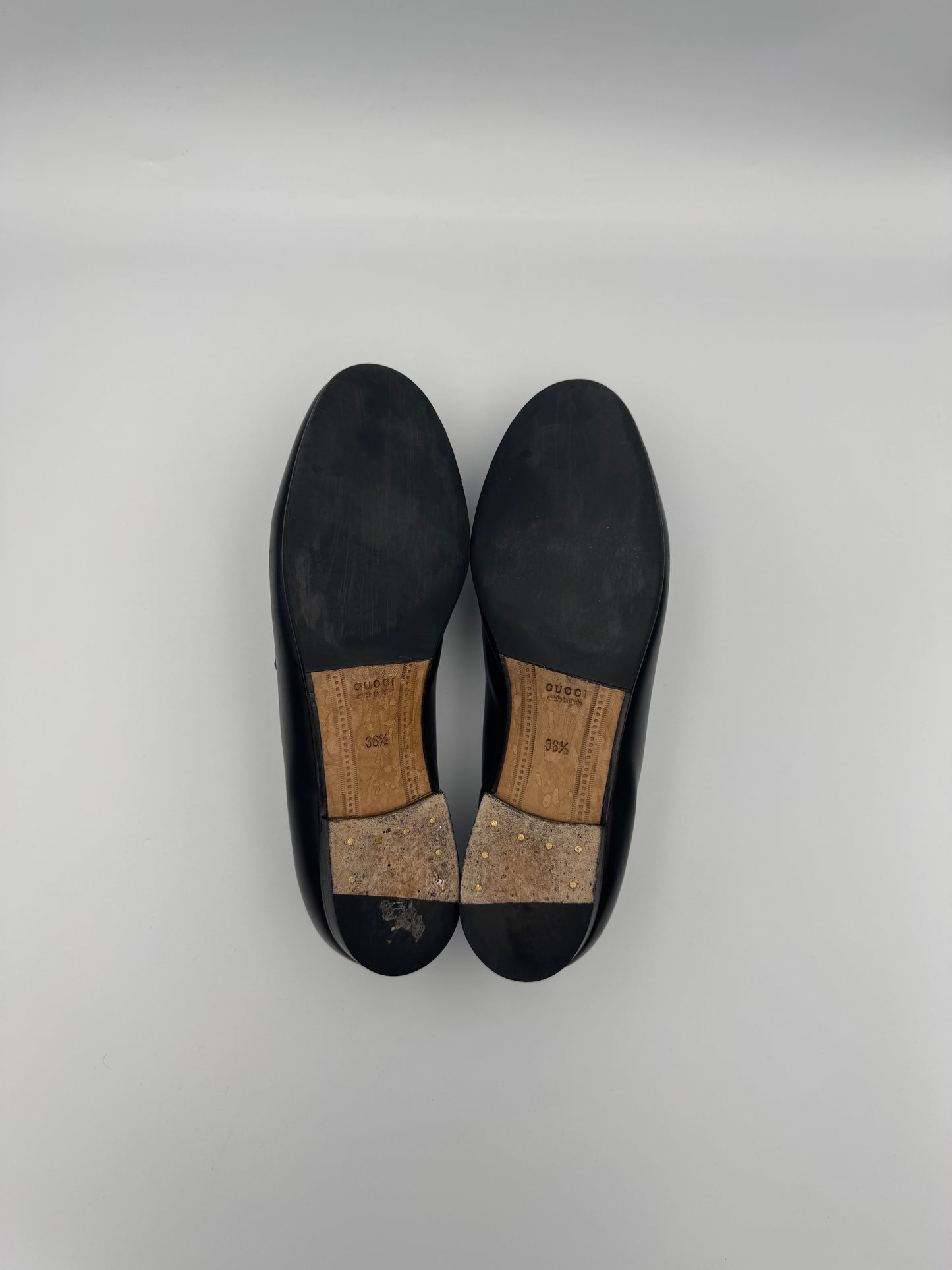 GUCCI BLACK LOAFER Size 36.5