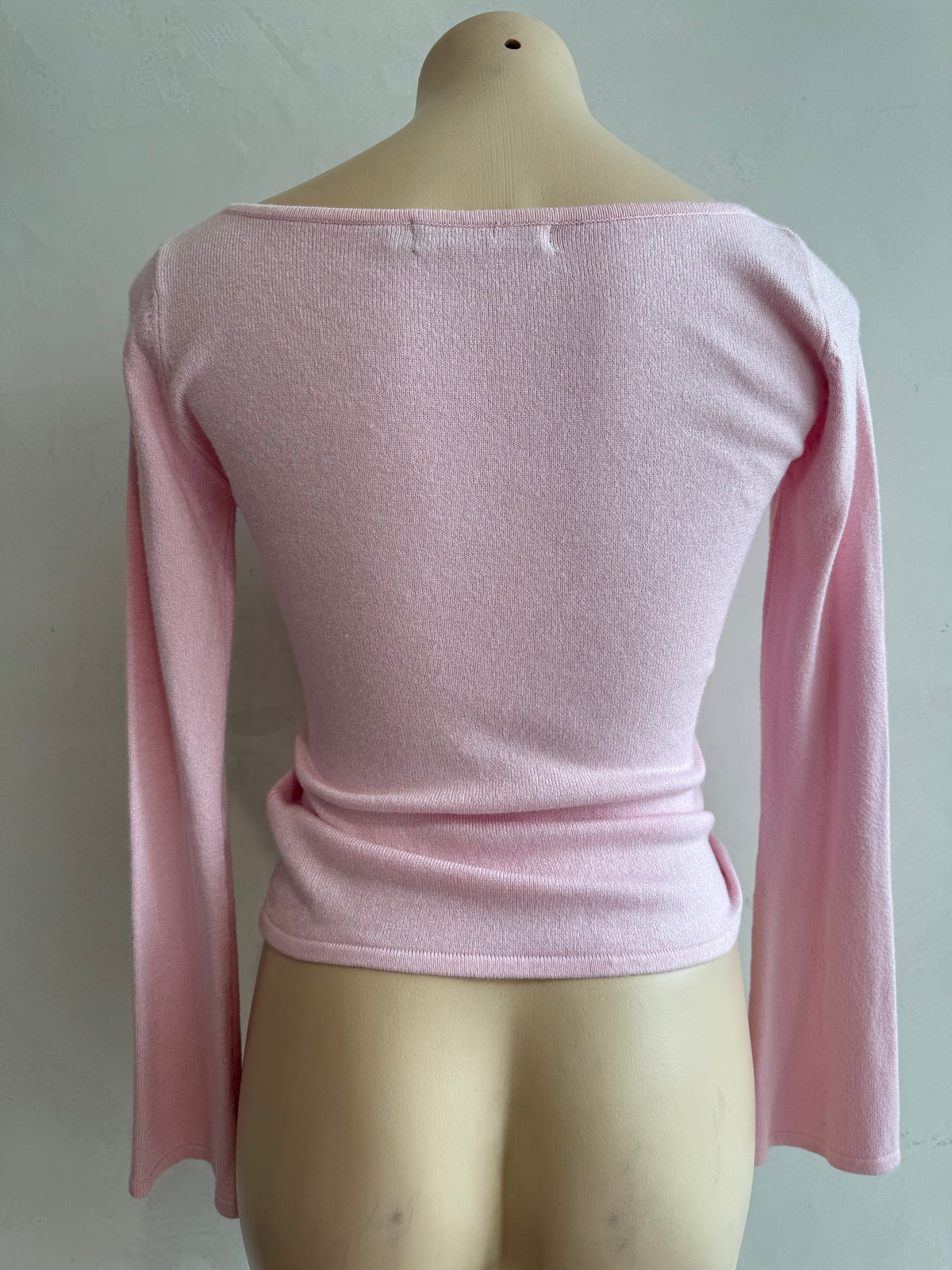 Vintage Gazoz Pink Knit Top - size M