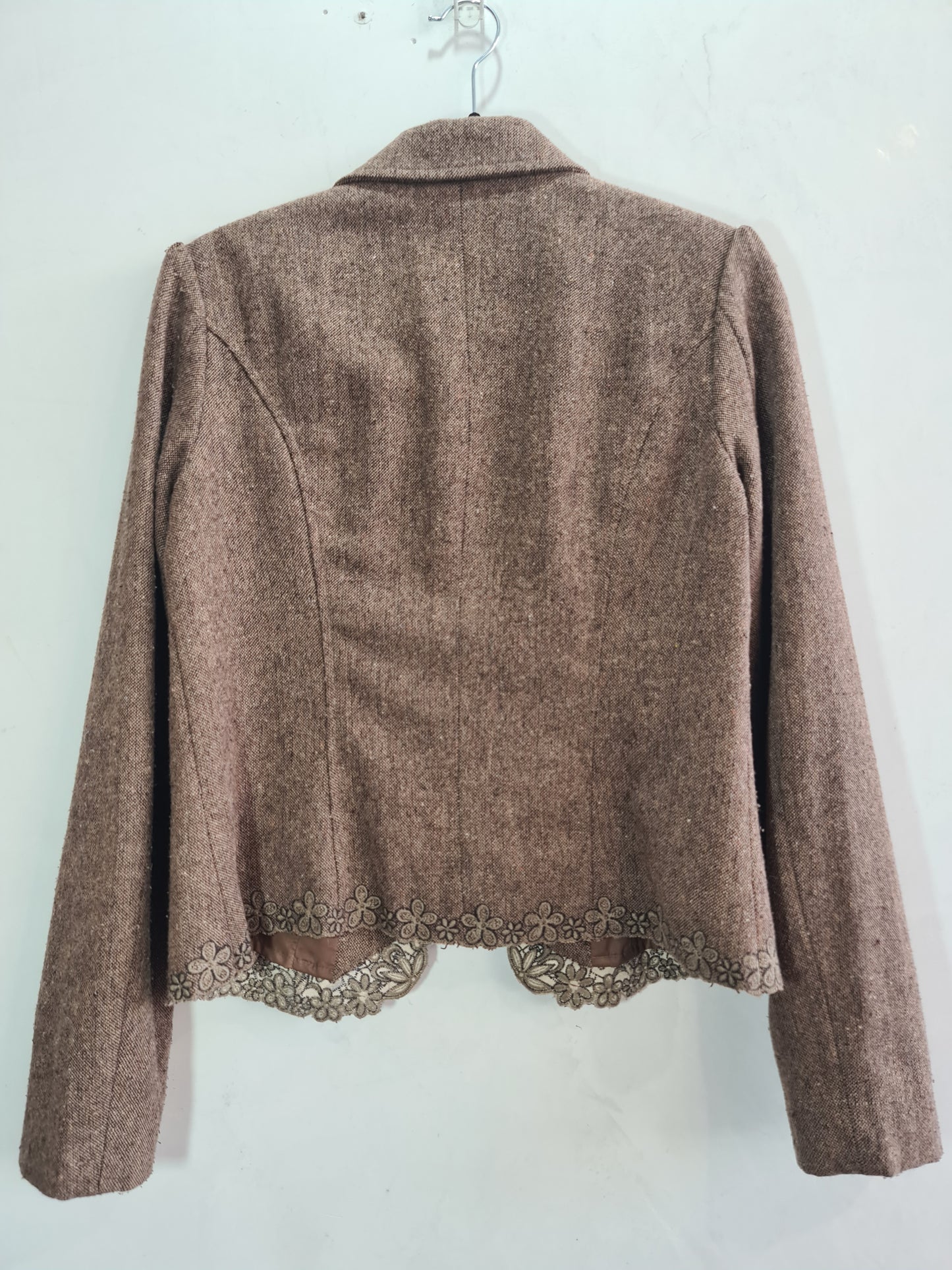 Vintage Hot Options Brown Jacket - size 12