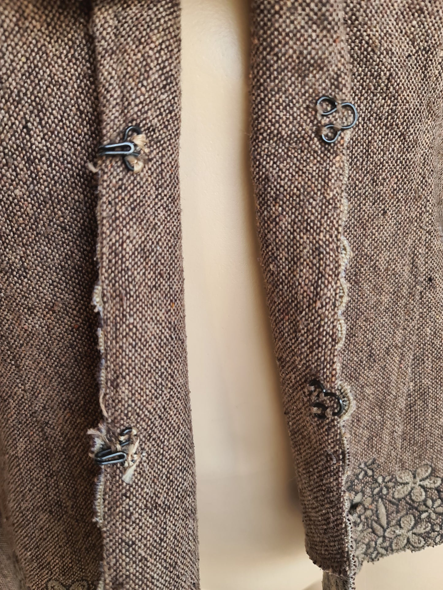 Vintage Hot Options Brown Jacket - size 12
