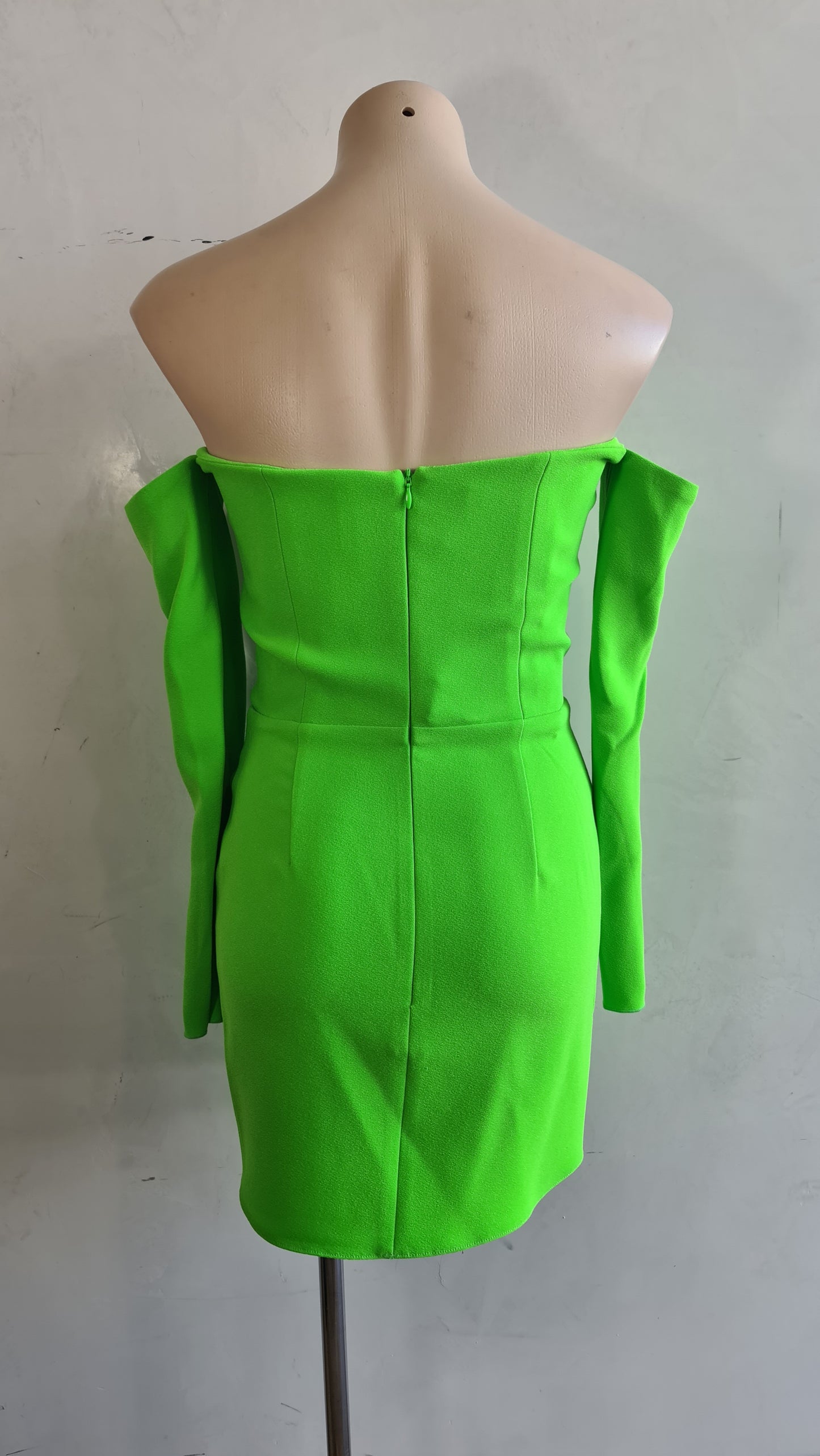 Alex Perry Apple Green Cut-out dress - size 10