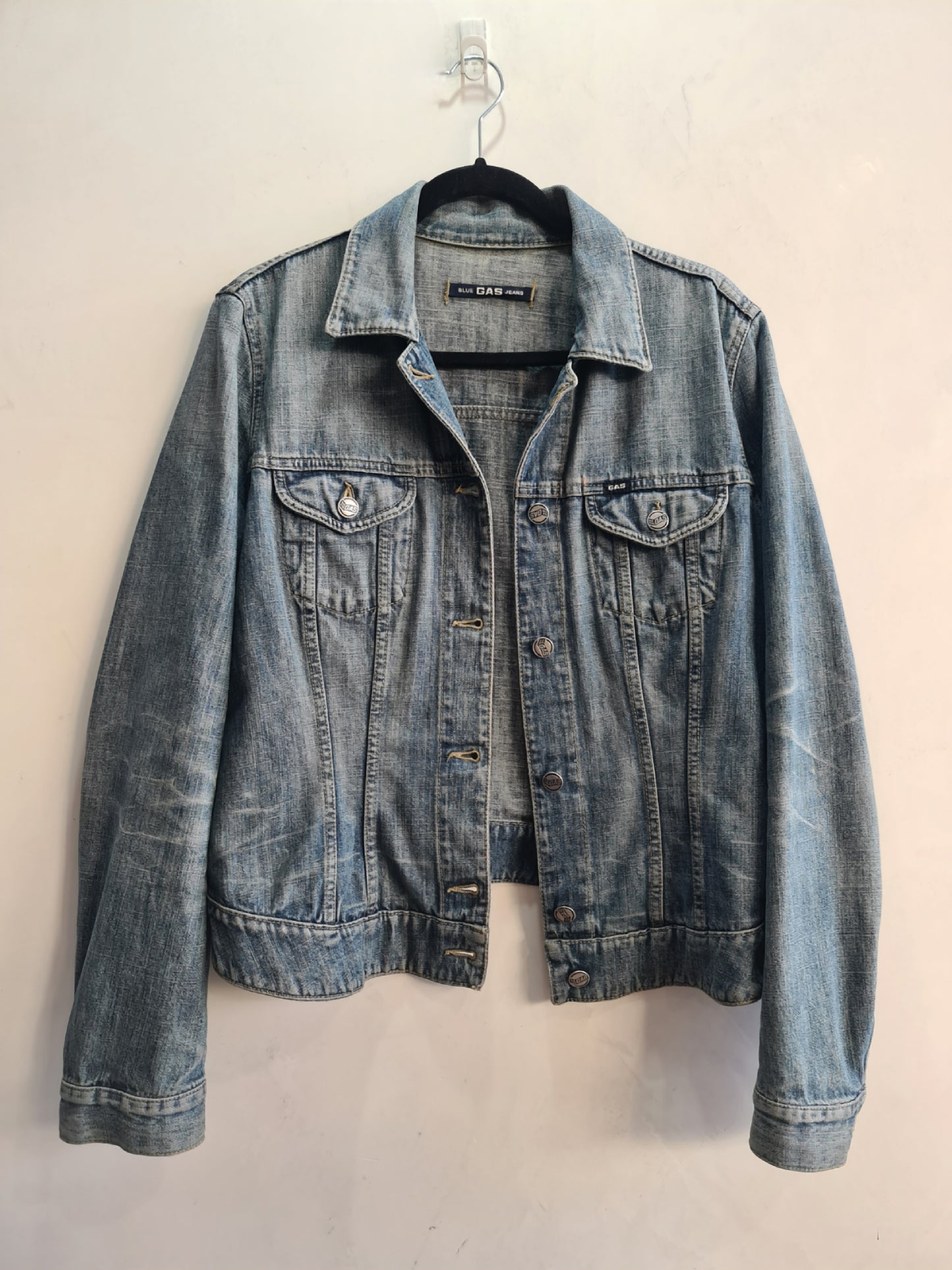 Vintage Blue Gas denim Jacket
