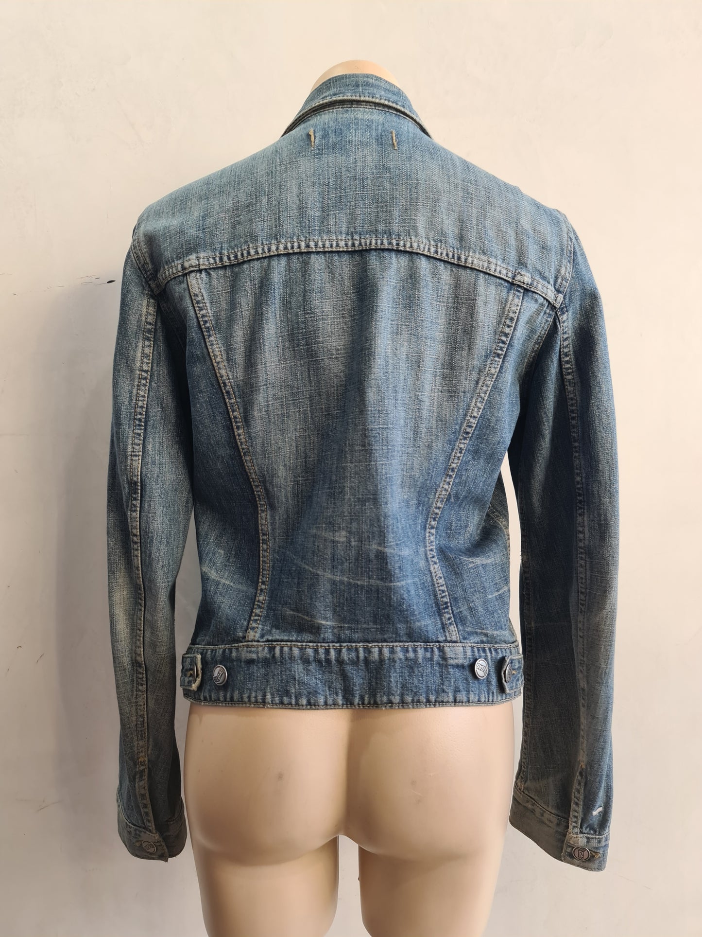 Vintage Blue Gas denim Jacket