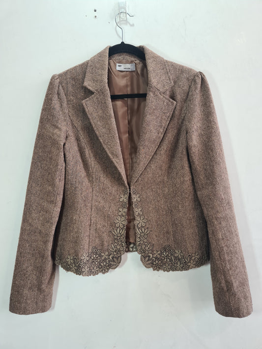 Vintage Hot Options Brown Jacket - size 12